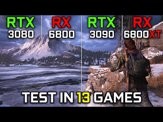 RTX 3080 vs RX 6800 vs RTX 3090 vs RX 6800 XT | Test in 13 Games at 1440p | Ultimate Comparison! 🔥
