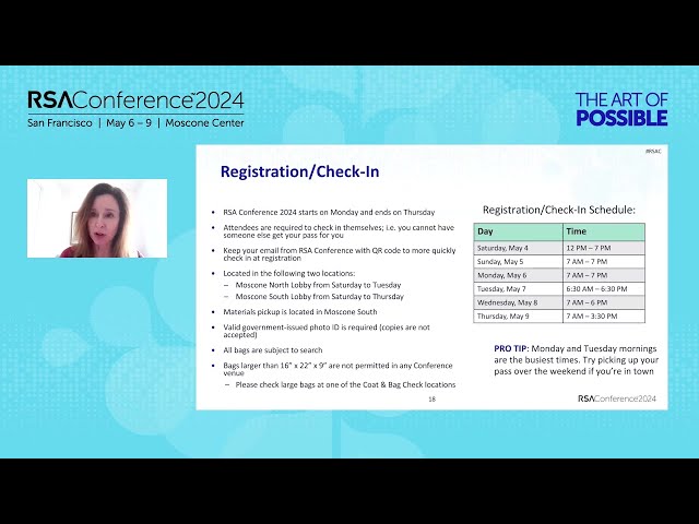 Webcast: Know Before You Go: RSAC 2024