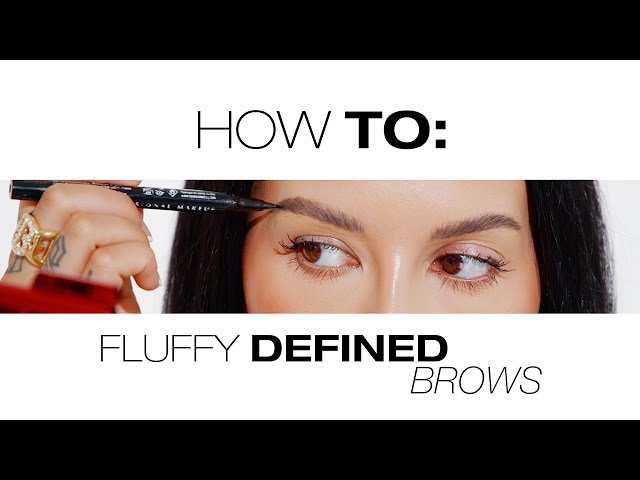 How to get Fluffy Defined Brows