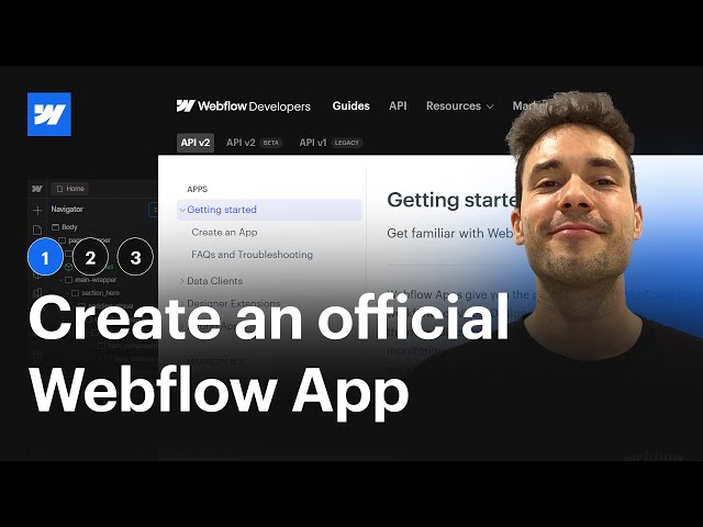 Build a Webflow App | Part 1