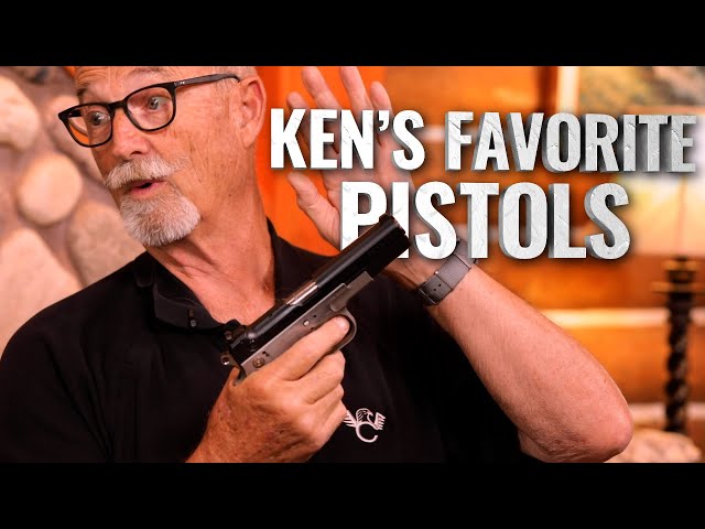The Bren Ten, Luger, Tokarev, Custom 1911s & More! Ken Hackathorn's Favorite Pistols.  Gun Guys Ep58