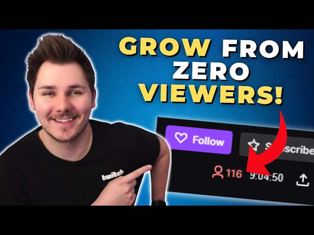 3 HUGE TIPS on How To GROW From 0 VIEWERS On Twitch!