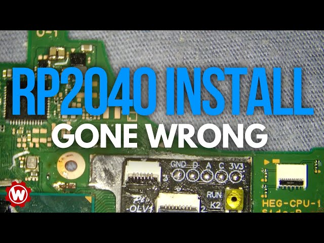 RP2040 Install Gone Wrong on OLED Switch? We Fix It!
