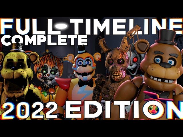 Five Nights at Freddy’s: FULL Timeline 2021/2022 (FNAF Complete Story) + AR/VR/Security Breach