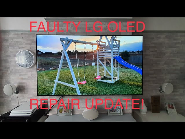 Faulty LG OLED TV repair UPDATE !