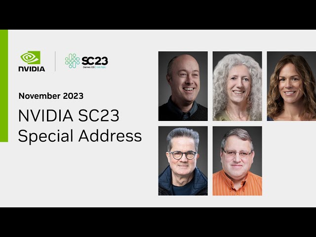 NVIDIA SC23 Special Address