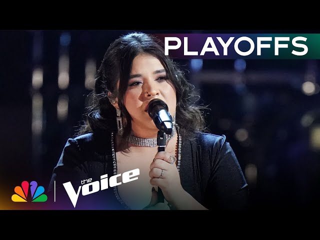 Mafe Gives a TOUCHING and HEARTWARMING Performance of "Someone Like You" | The Voice Playoffs | NBC