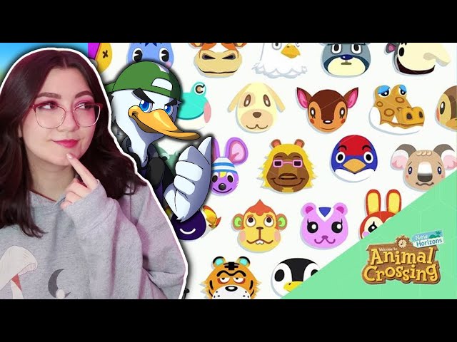 can we guess EVERY ANIMAL CROSSING VILLAGER from memory!? with @CaptainQuackYT