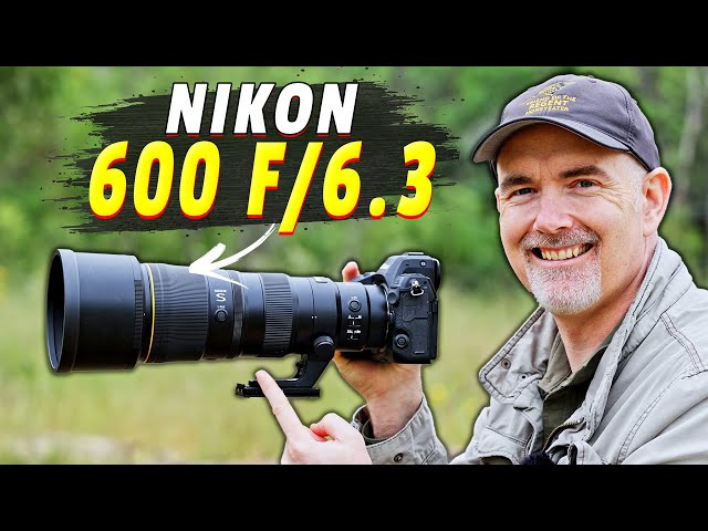 Nikon 600mm f/6.3 Field Test - This Lens Is Ridiculous!