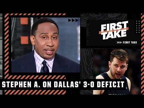 Stephen A. describes what the Warriors' 3-0 lead reveals about the Mavericks | First Take