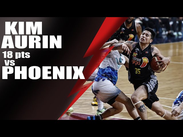 Kim Aurin Full Highlights 18 pts vs Phoenix Super LPG | 1-14-202