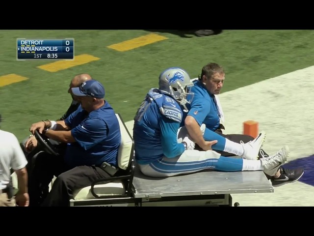 Kerry Hyder Carted Off The Field Due To Injury |Colts vs Lions Preseason|