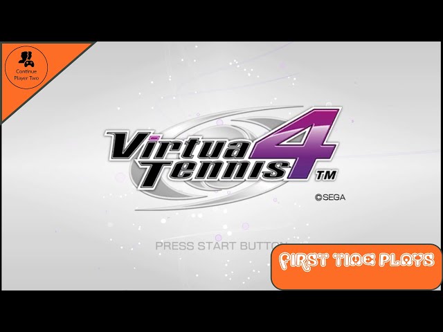 VIRTUA TENNIS 4: WORLD TOUR | Sony PlayStation VITA First Time Plays | SEGA 2011 | Continue Player 2