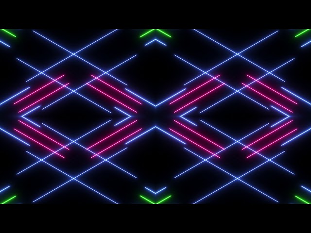 Stage Lights Different Shapes Art  || Free Animated Motion Background || HD