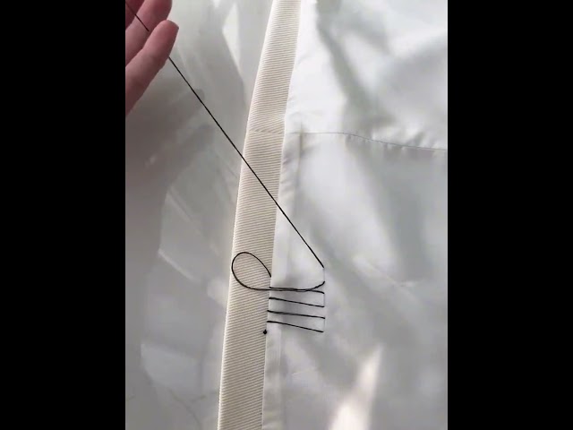 Clothing lining stitch