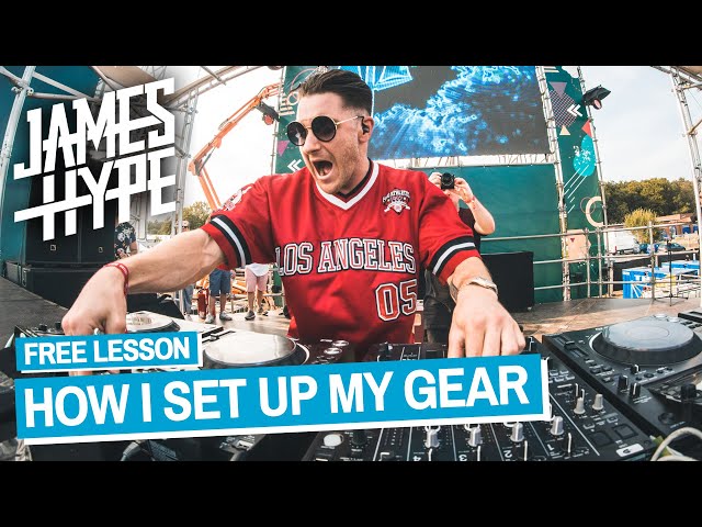 How To Set Up DJ Gear Like James Hype 🔥 Free DJ Tutorial