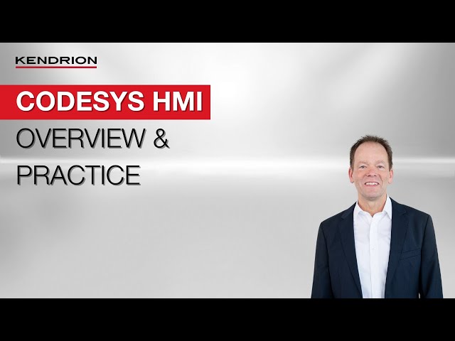 CODESYS Tutorial: HMI Panel - Overview & Practice