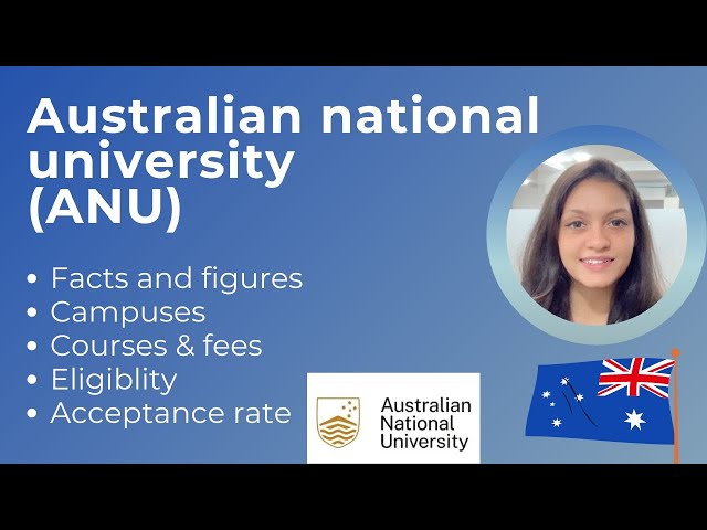 Australian National University | Courses |  Fees | Campuses | Eligibility | Overview | Admissions |