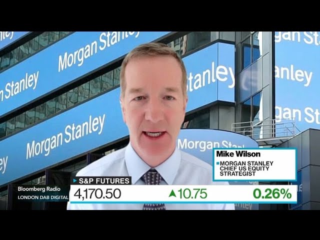 Morgan Stanley's Wilson Says Bear Market 'Continuing' Despite Tech Rally