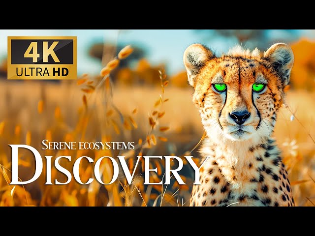 Serene Ecosystems Discovery 4K 🐾Relaxing Animals Documentary with Calm Piano Music & Nature Movie
