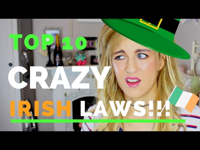 Top 10 CRAZY Irish Laws!!!