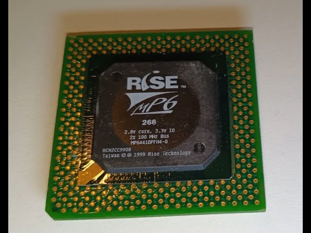 RISE mP6 100MHz vs Intel Pentium 100MHz. Socket 7 & Socket 3 100MHz (ish) x86 CPU challenge.
