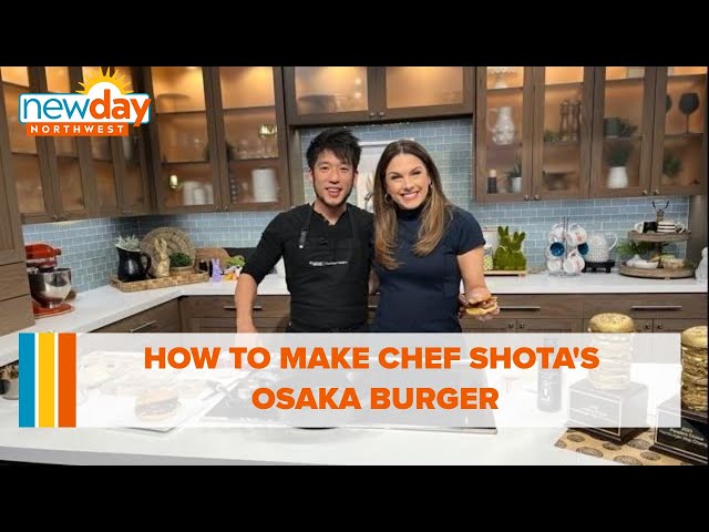 How to make Chef Shota's Osaka Burger - New Day NW
