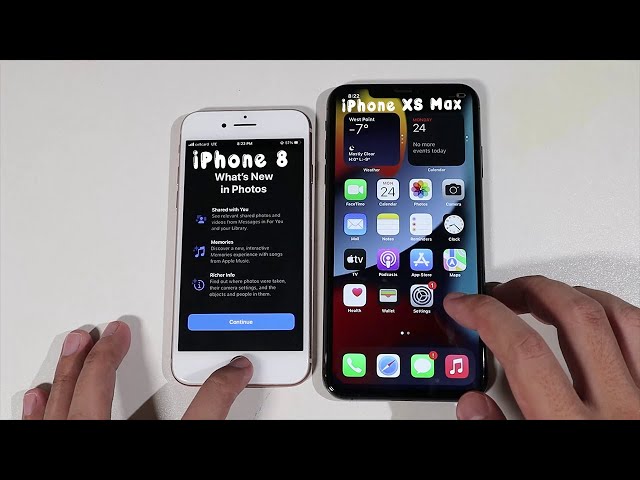 iPhone 8 vs iPhone XS Max Speed Test