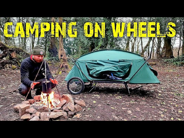 "Unbelievable!! My Bike Trailer Transformed Into A Tent For The First Time..."