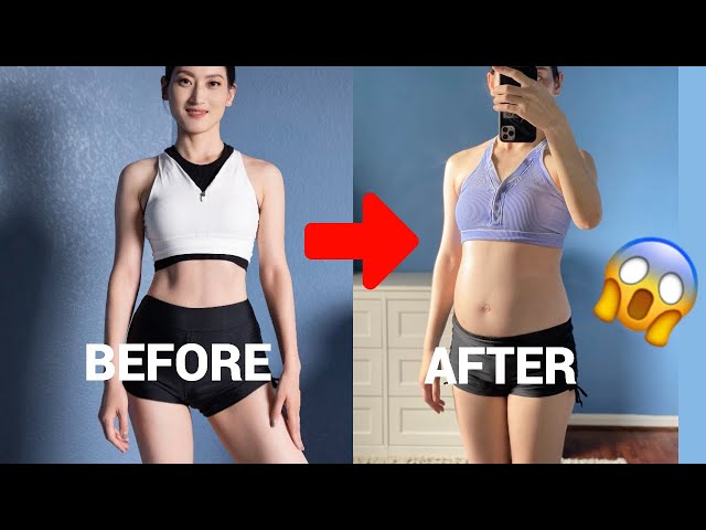 OMG! Why I Gained 10kg after Working Out ?! (Eng Sub)