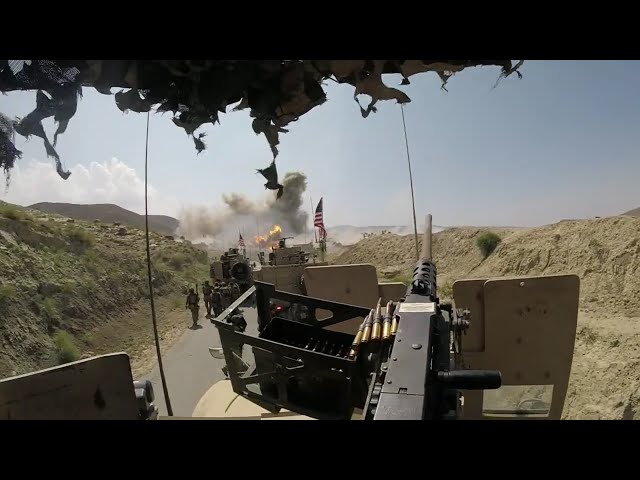 U.S. Special Operations Forces In Heavy Combat During Assault On IS-K Position In Afghanistan