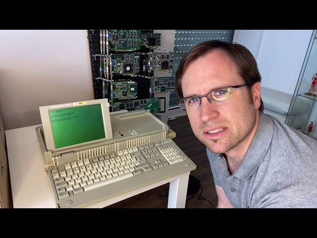 Einer der ältesten Laptops der Welt erwacht zum Leben! | Amstrad PPC512 (1987?)