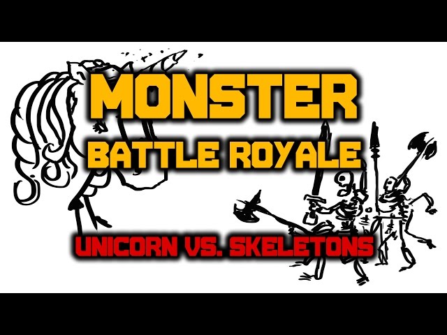 Round 2 of the Monster Battle Royale!