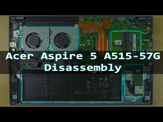 Acer Aspire 5 (2022) Review - Disassembly