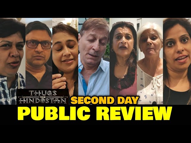 Thugs Of Hindostan SECOND DAY Public Review | Amitabh Bachchan, Aamir Khan | Honest Public Review