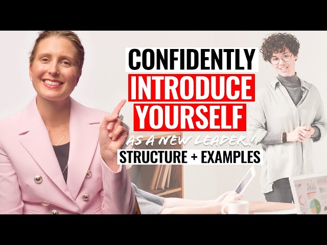 How to CONFIDENTLY Introduce Yourself to a New Team (with Examples!)