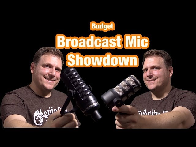 MXL BCD-1 vs Rode PodMic Broadcast Mic Review and Showdown