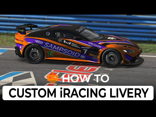 How To Create a Custom Livery in iRacing
