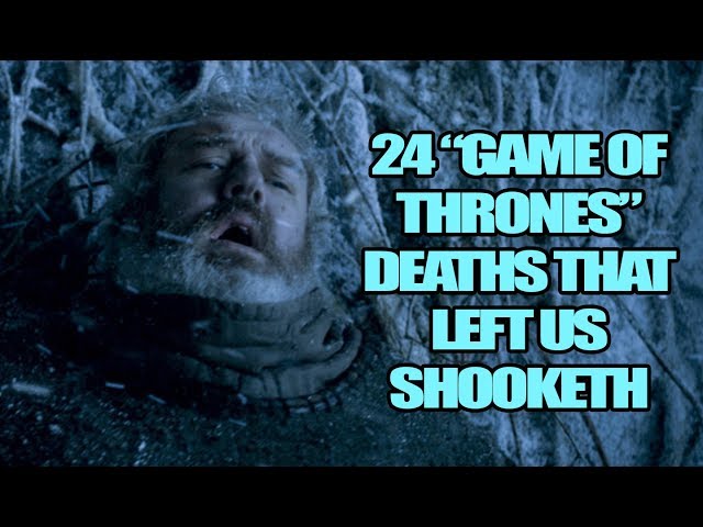 24 "Game Of Thrones" Deaths That Left Us Shooketh