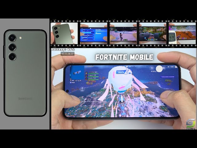 Samsung Galaxy S23 test game Fortnite Mobile Max Graphics