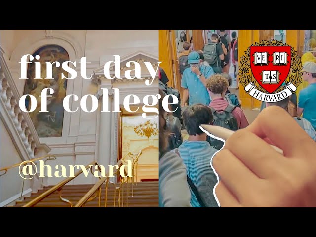 First Day at Harvard | freshman year vlog, 하버드 개강 브이로그