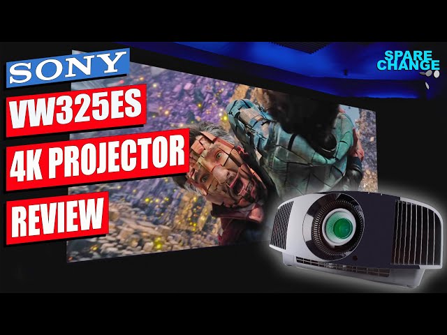 REAL 4K Projection! SONY VPL-VW325ES 4K Projector Review