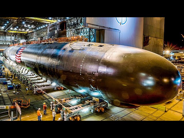 Incredible Biggest USS Submarine Production Process in Factory. Amazing Manufacturing Technology