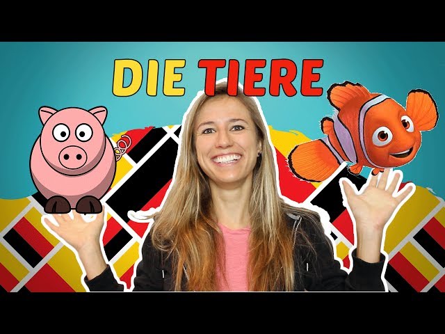 GERMAN LESSON 53: 10 German Animals Names you MUST KNOW