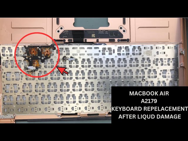 HOW TO REPLACEMENT MACBOOK AIR A2179 KEYBOARD