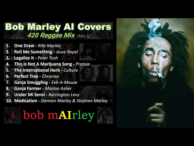 Bob Marley AI Covers (420 Reggae Mix)