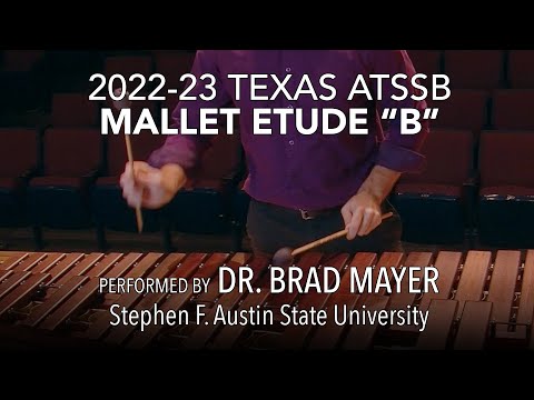 Texas 2022-23 All State Audition Etudes