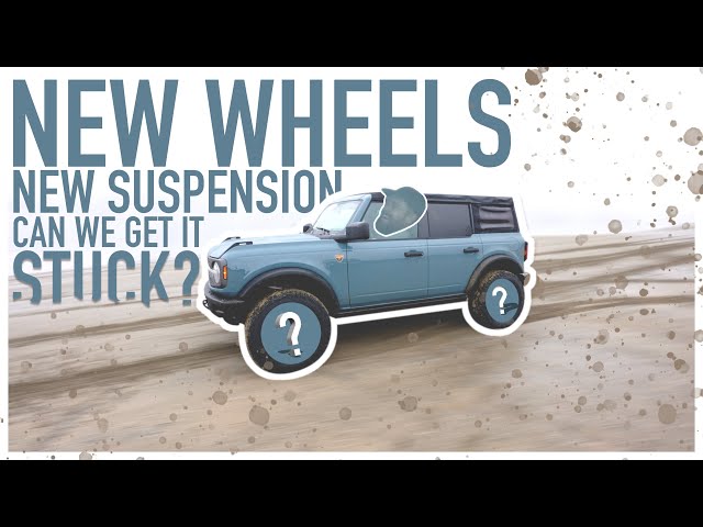 Enthusiast Spec 2022 Ford Bronco Badlands Edition Gets a Lift and New Wheels! (Off-Road Testing)