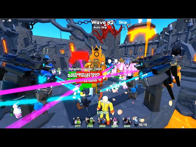 WE HAVE SUPPLIED ALL OF OUR TITANS! THE BATTLE WAS HOT! - Toilet Tower Defense