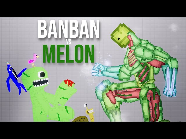 Melon Titan vs Garten of Banban 2 - People Playground 1.26.6